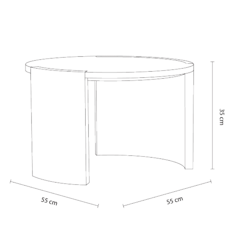 AIRISTO coffee table