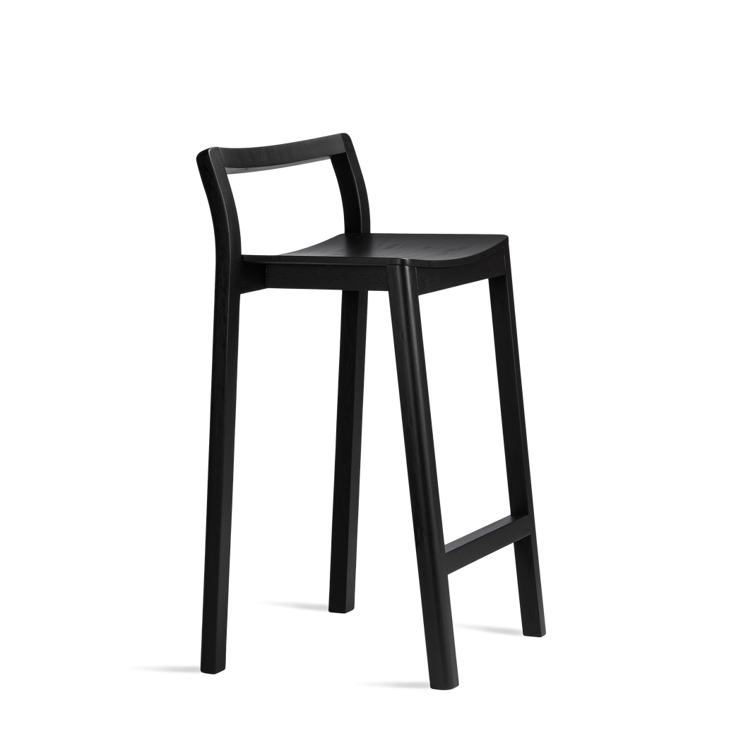 HALIKKO bar stool with back rest