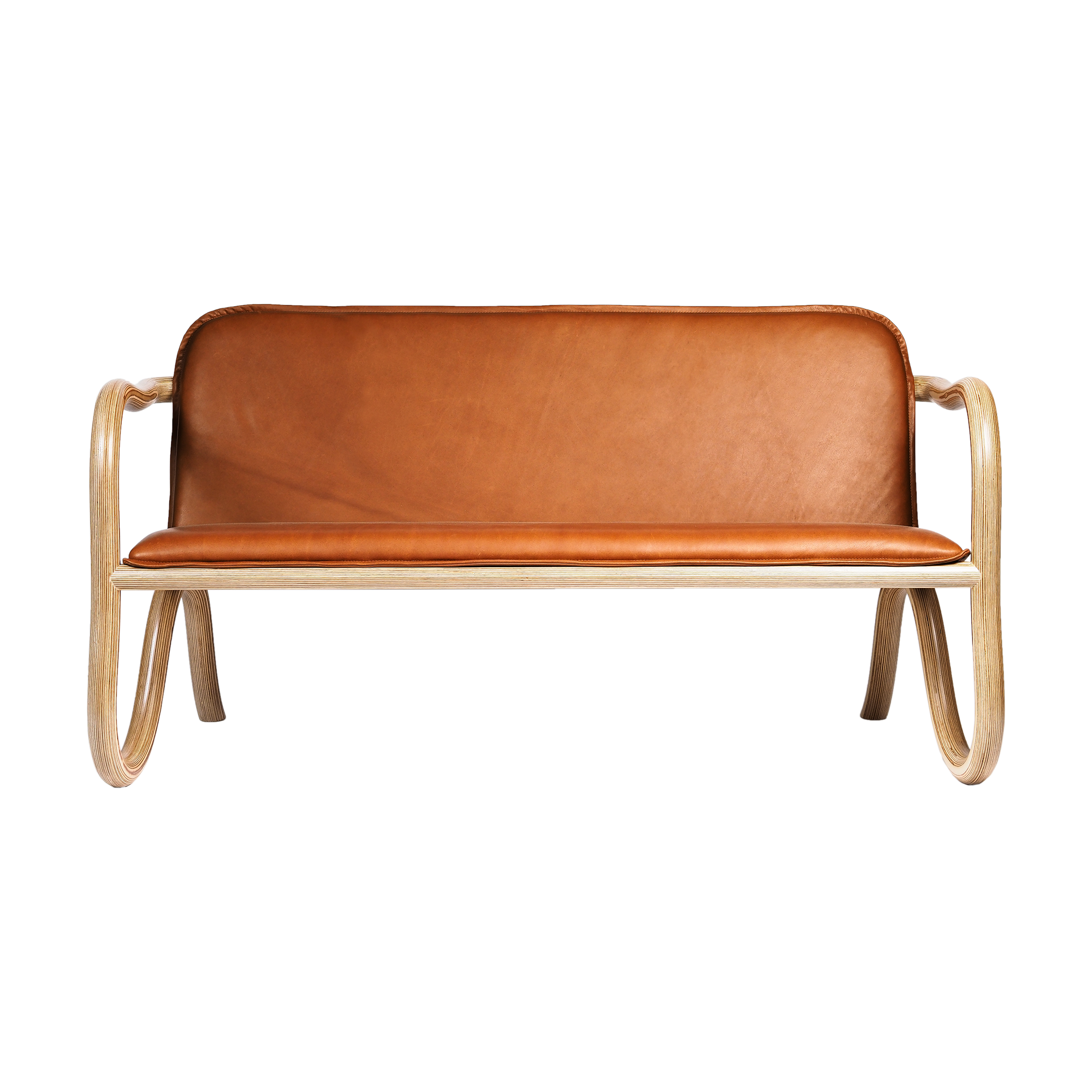 natural cognac leather
